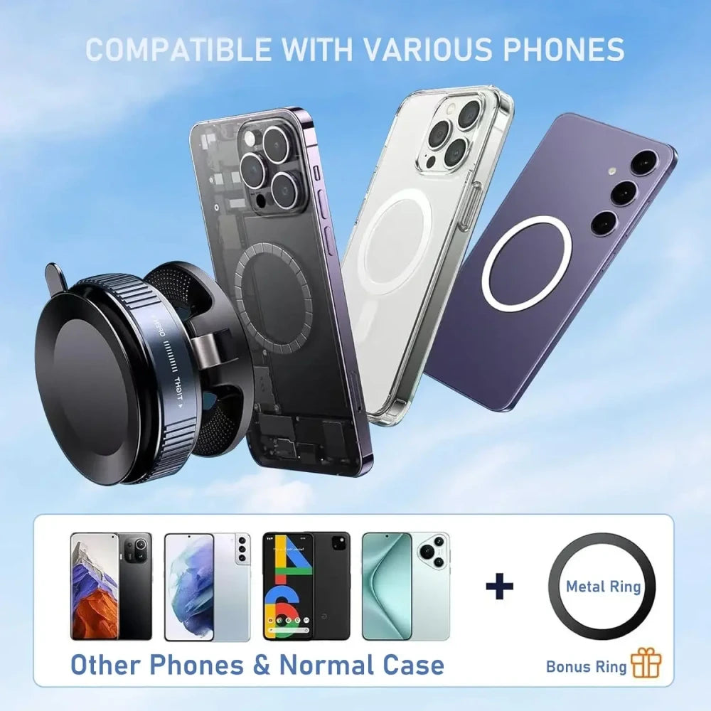 Magnetic Rotating Car Phone Mount